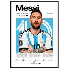 Lionel Messi - Argentinische Fußballnationalmannschaft Edition 1 - Aurora Designs