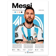 Lionel Messi - Argentinische Fußballnationalmannschaft Edition 1 - Aurora Designs