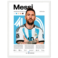 Lionel Messi - Argentinische Fußballnationalmannschaft Edition 1 - Aurora Designs