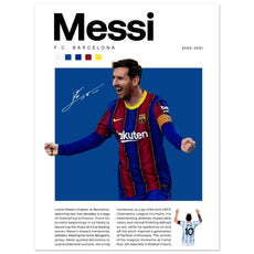 Lionel Messi - FC Barcelona - Aurora Designs