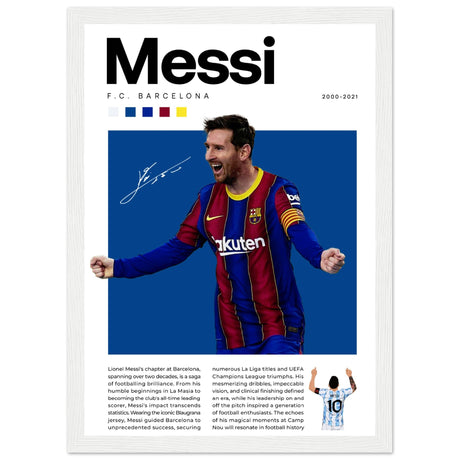 Lionel Messi - FC Barcelona - Aurora Designs