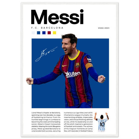 Lionel Messi - FC Barcelona - Aurora Designs