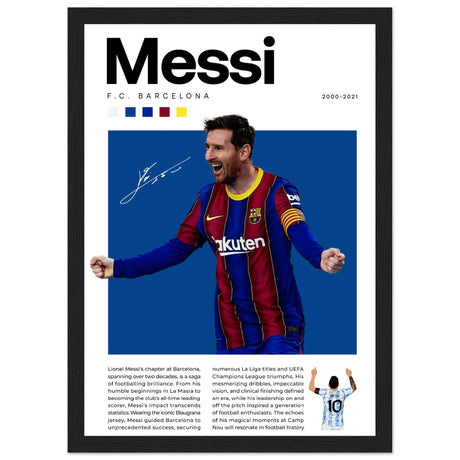 Lionel Messi - FC Barcelona - Aurora Designs