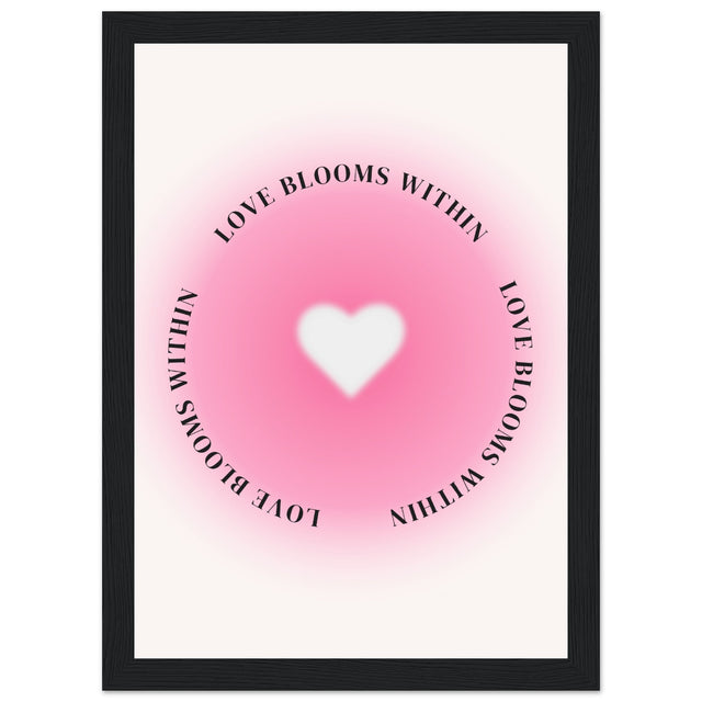 Love blooms within - Aurora Designs