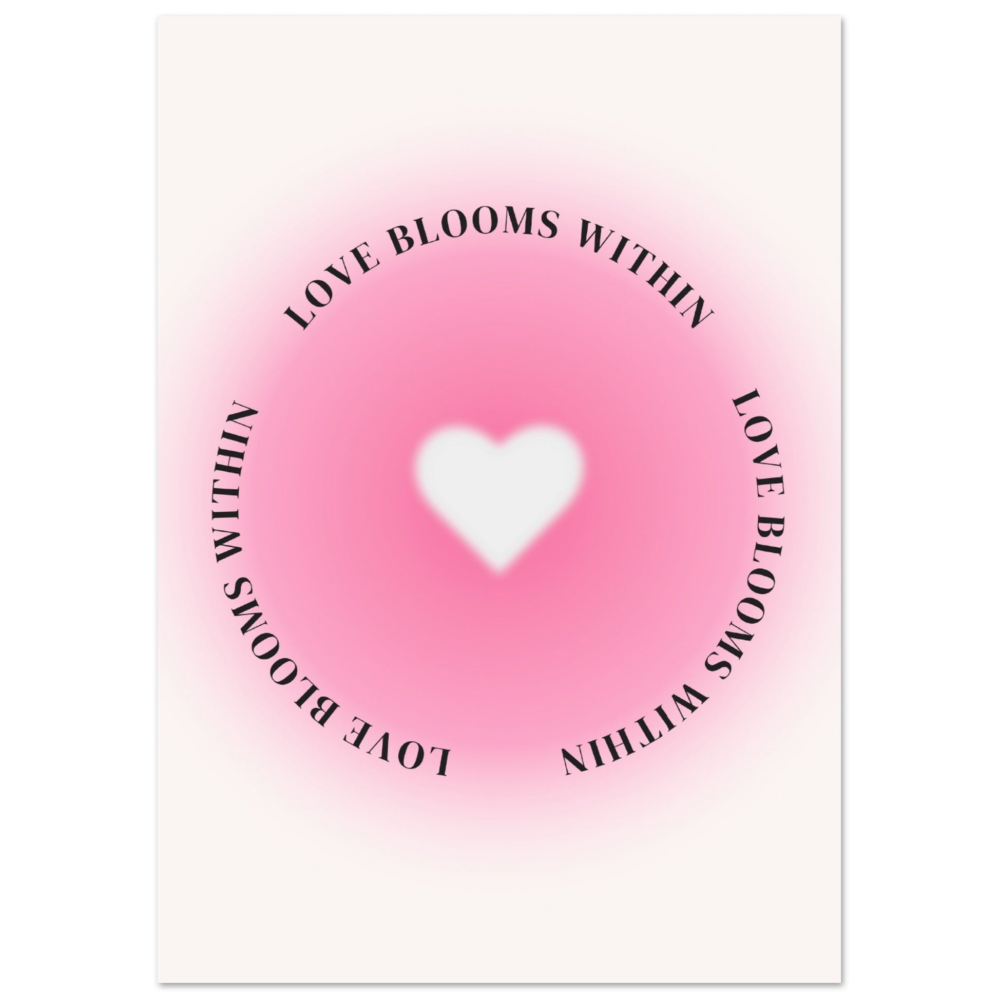 Love blooms within - Aurora Designs