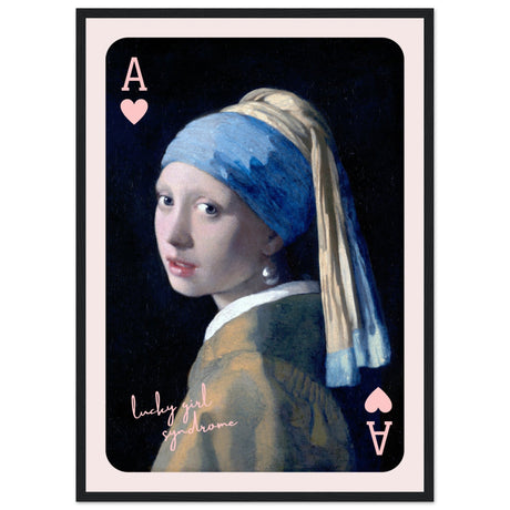 Lucky Girl im Vermeer - Stil - Aurora Designs