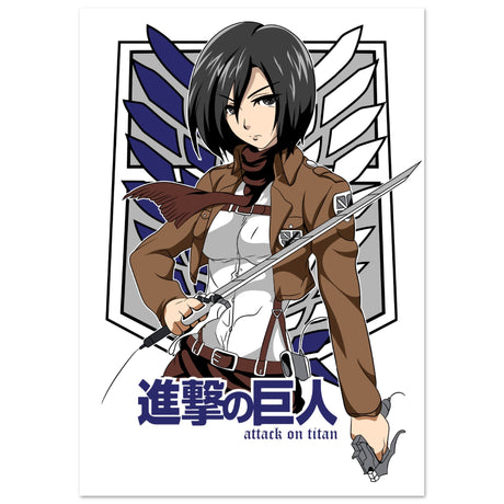 Mikasa Ackermann Edition 1 - Attack on Titan - Aurora Designs