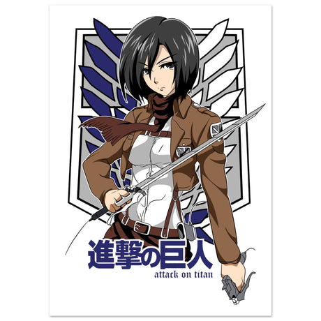 Mikasa Ackermann Edition 1 - Attack on Titan - Aurora Designs