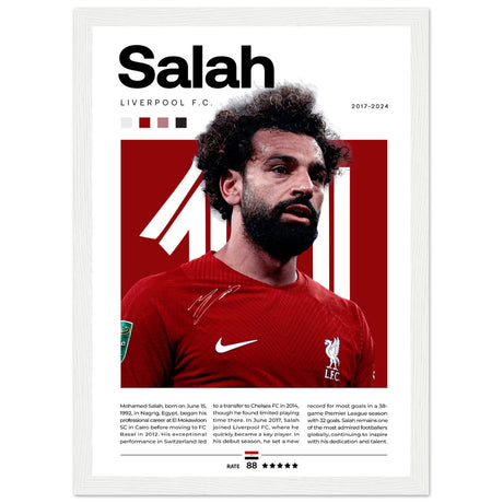 Mohamed Salah - FC Liverpool - Aurora Designs