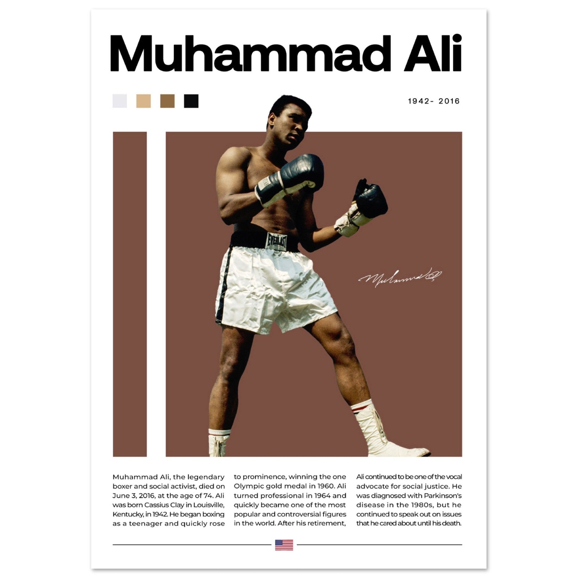 Muhammad Ali - Aurora Designs