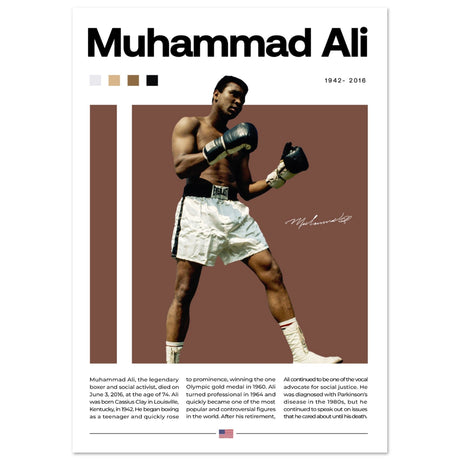 Muhammad Ali - Aurora Designs