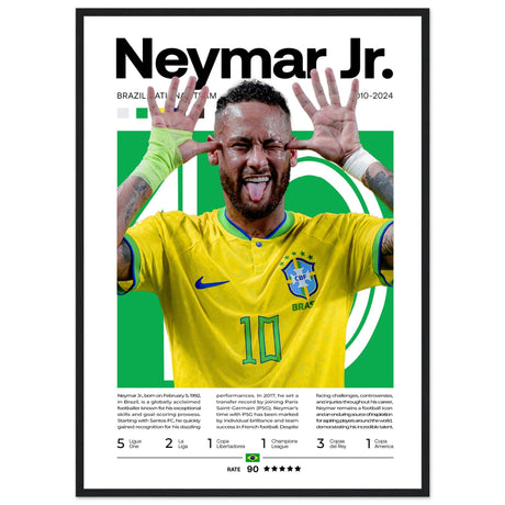 Neymar Jr. - Brasilianische Fußballnationalmannschaft - Aurora Designs