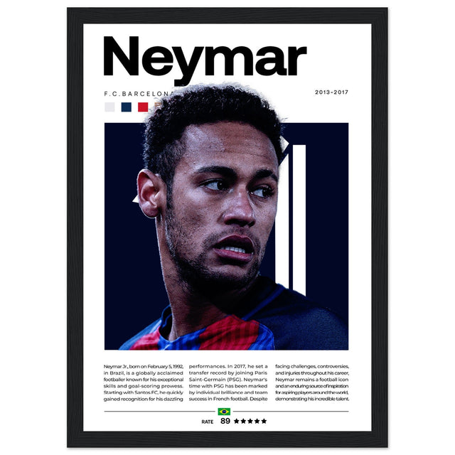 Neymar Jr. - FC Barcelona - Aurora Designs