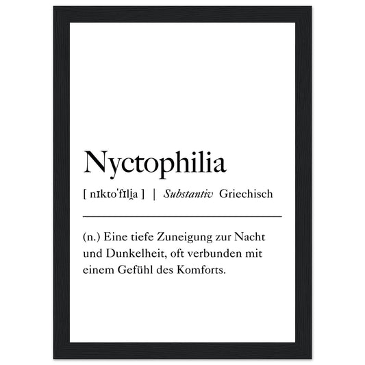 Nyctophilia Definition - Aurora Designs