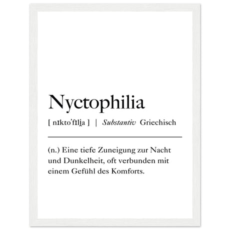 Nyctophilia Definition - Aurora Designs