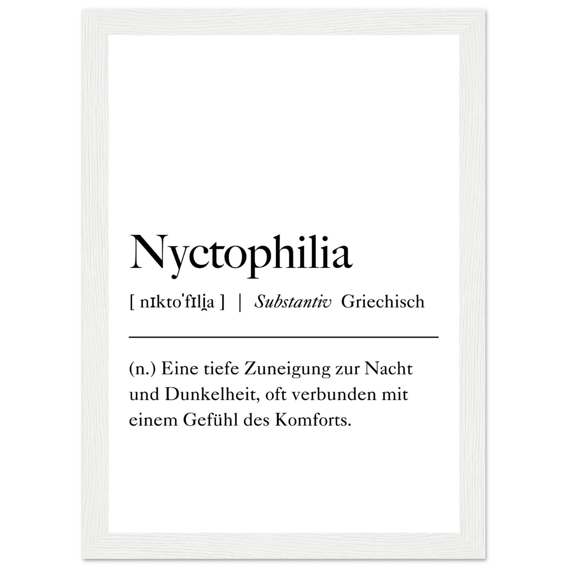 Nyctophilia Definition - Aurora Designs