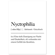 Nyctophilia Definition - Aurora Designs