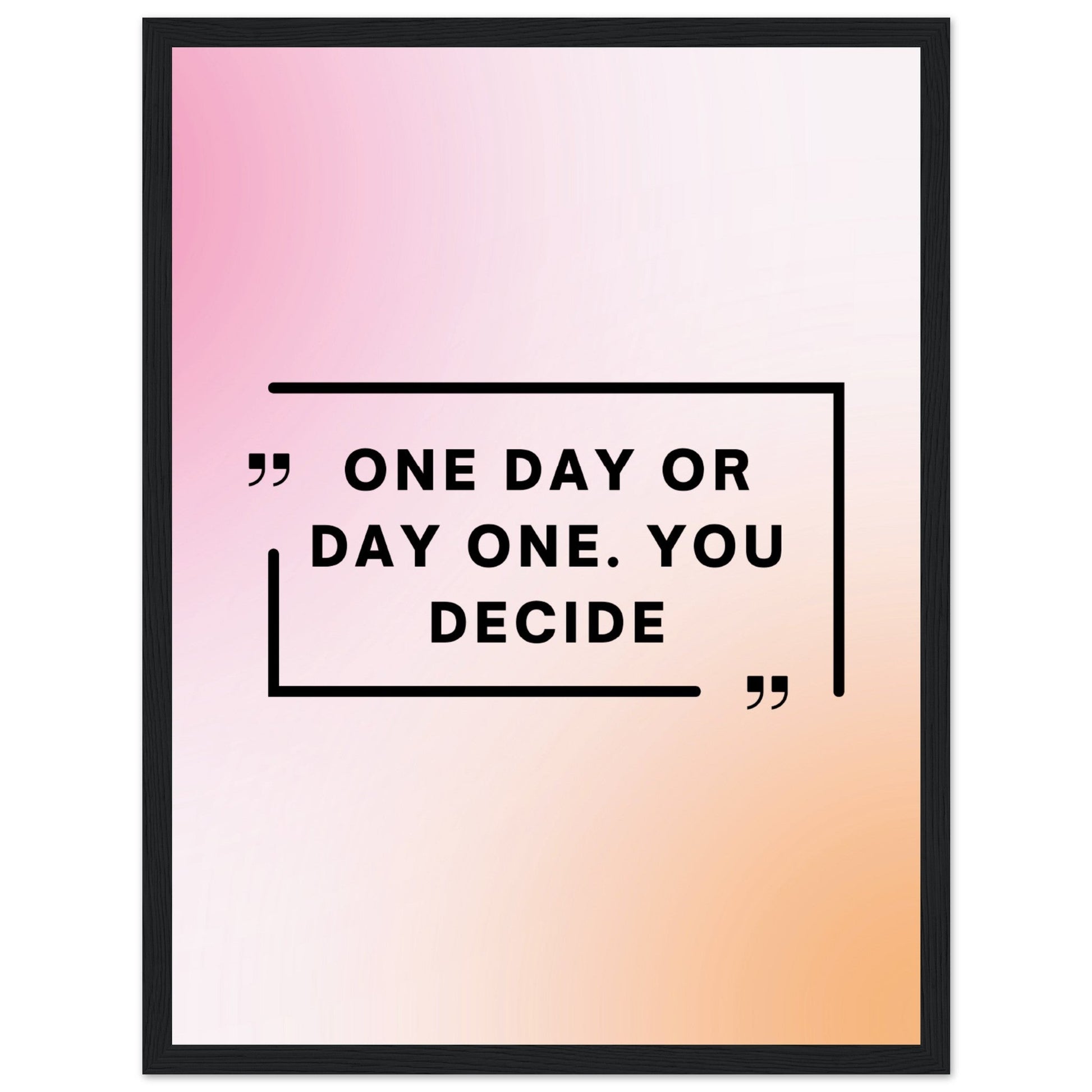 One day or day one - Aurora Designs