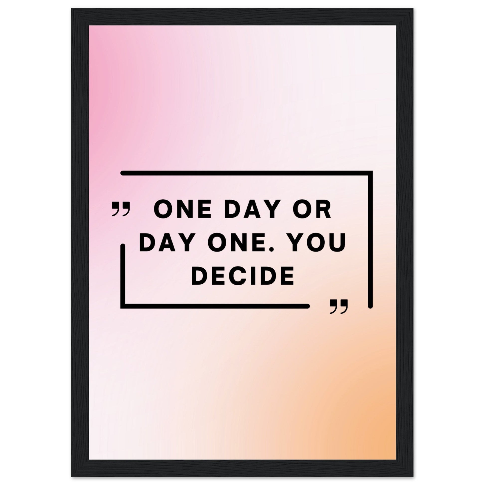 One day or day one - Aurora Designs