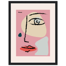 Pablo Picasso - Abstraktes Rosa - Aurora Designs