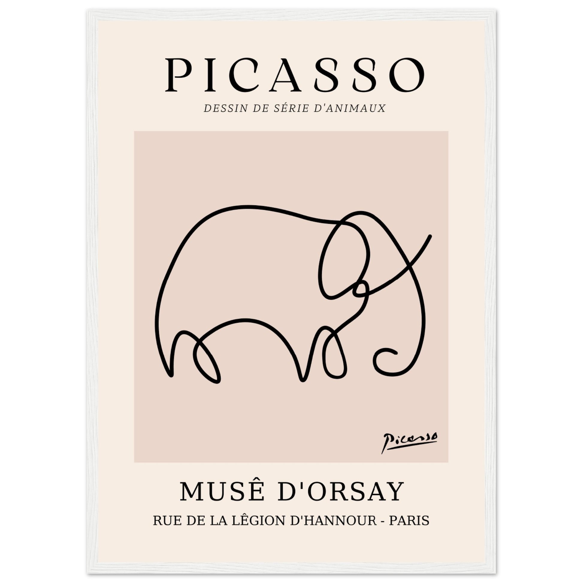 Pablo Picasso - Der Elefant - Aurora Designs