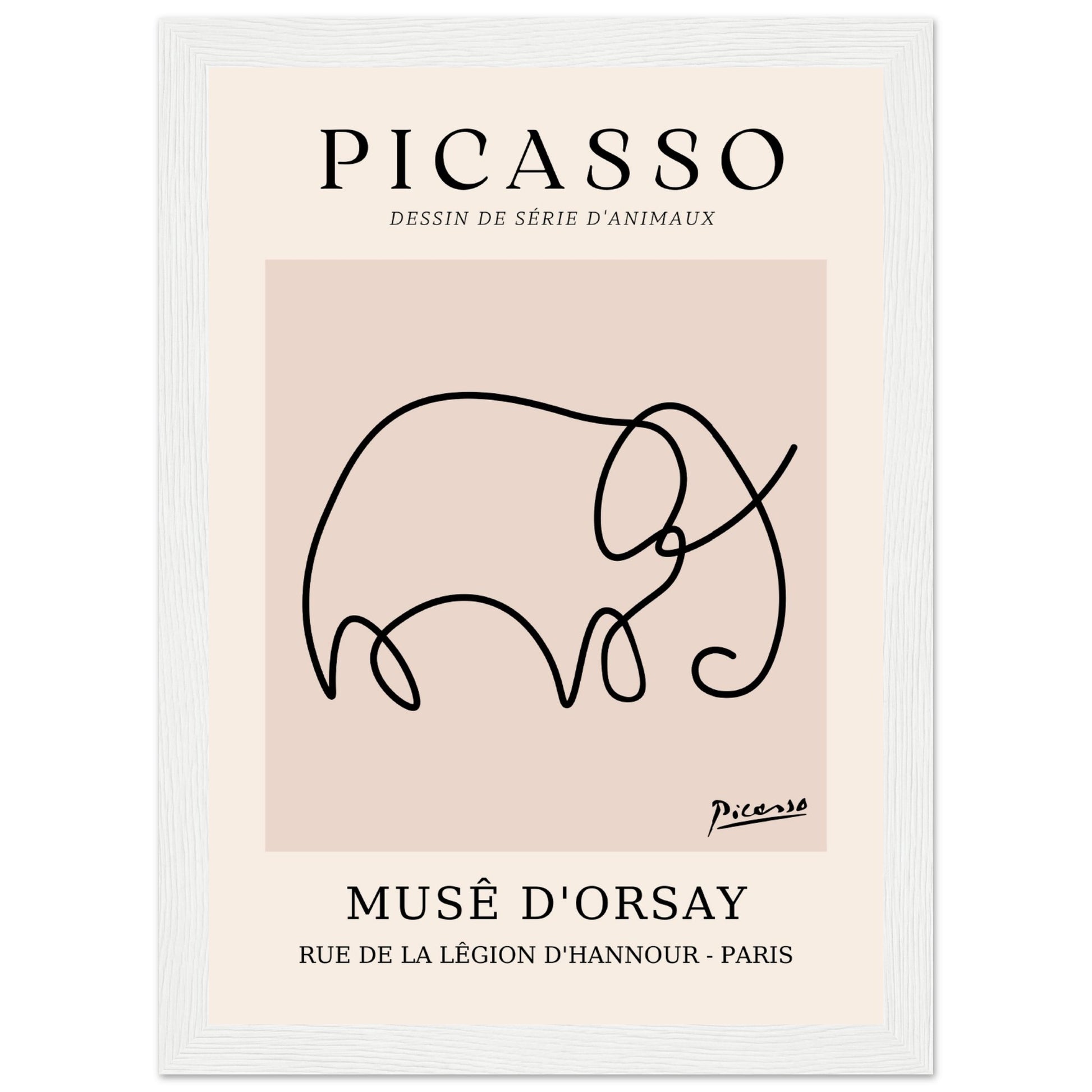 Pablo Picasso - Der Elefant - Aurora Designs