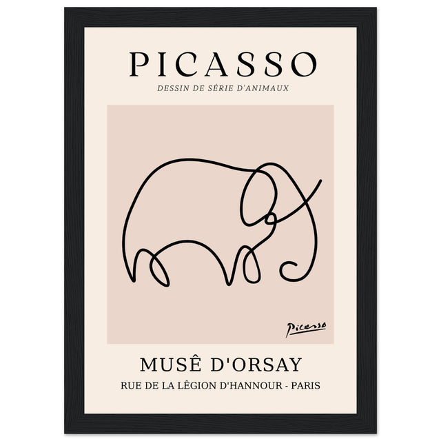 Pablo Picasso - Der Elefant - Aurora Designs