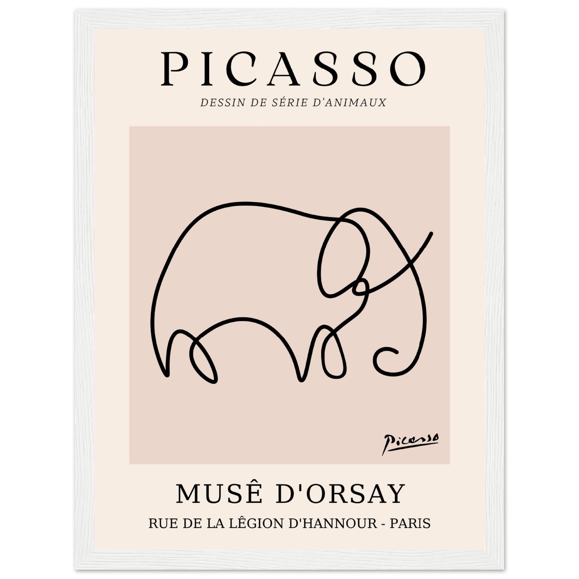 Pablo Picasso - Der Elefant - Aurora Designs