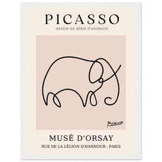 Pablo Picasso - Der Elefant - Aurora Designs