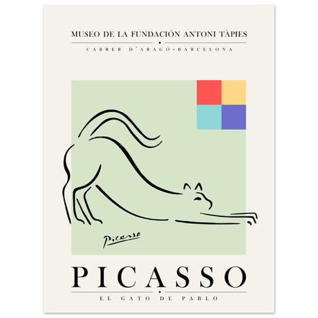 Pablo Picasso - El Gato De Pablo - Aurora Designs