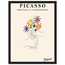 Pablo Picasso - Hände mit Blumenstrauß, 1958 - Aurora Designs