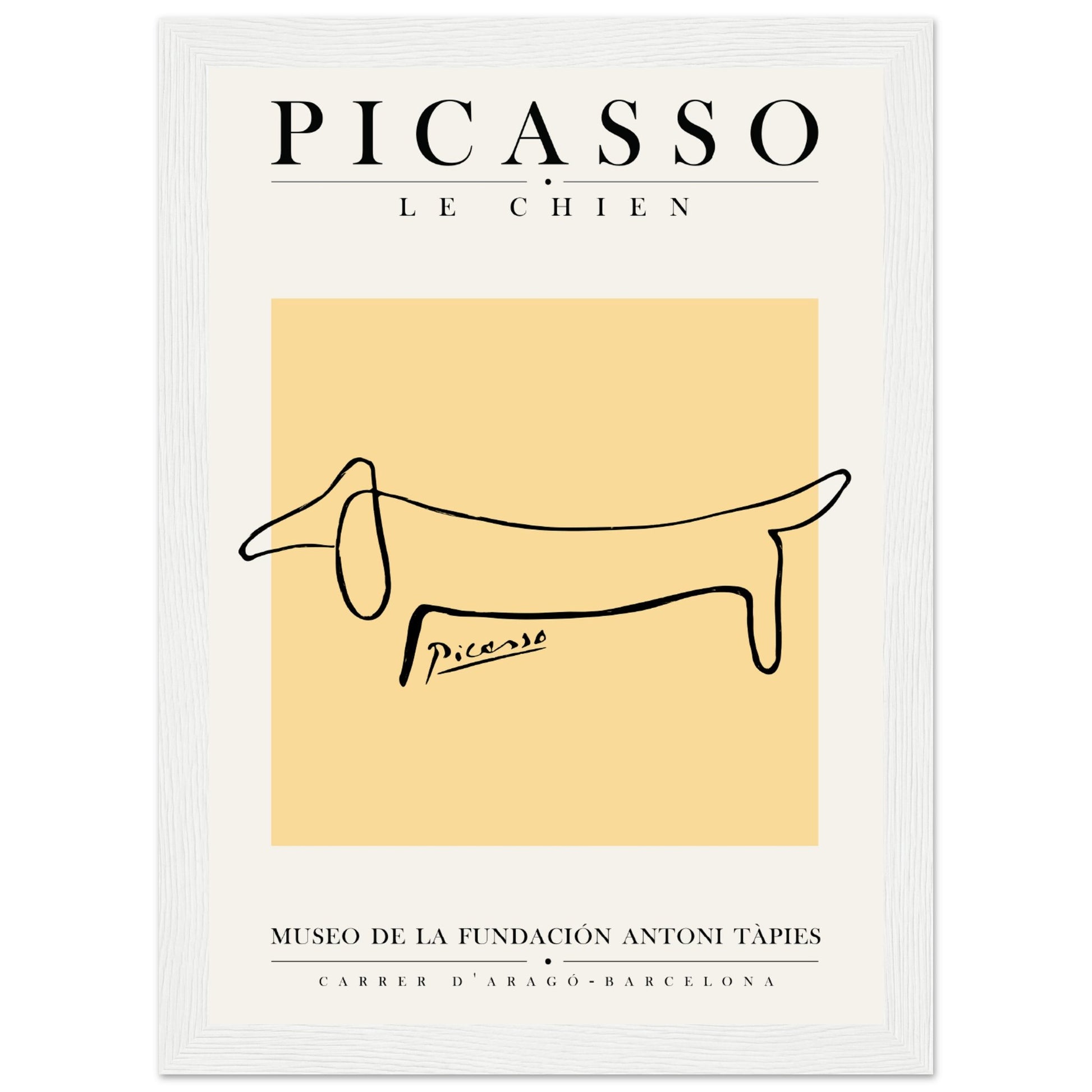 Pablo Picasso - Le Chien - Aurora Designs