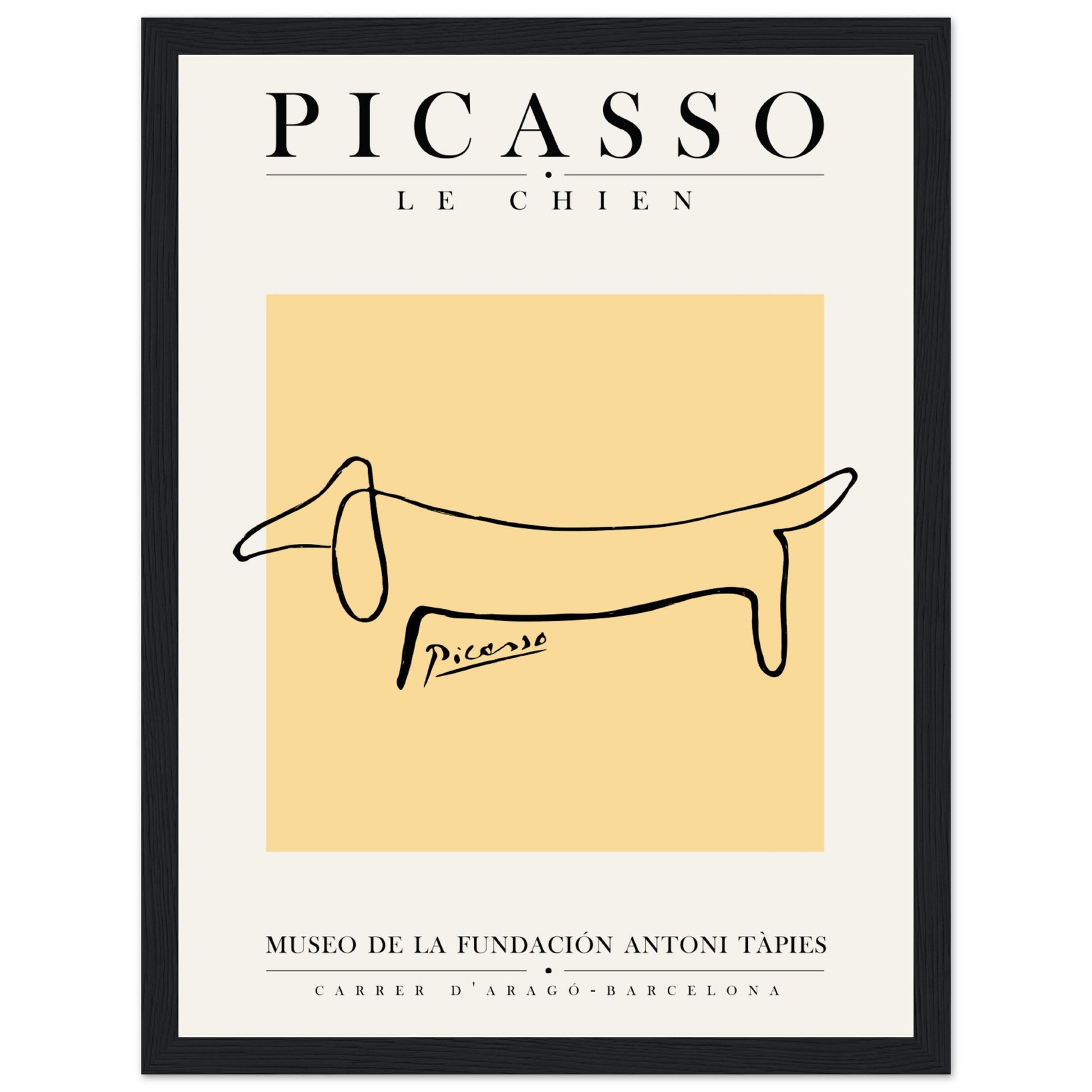 Pablo Picasso - Le Chien - Aurora Designs