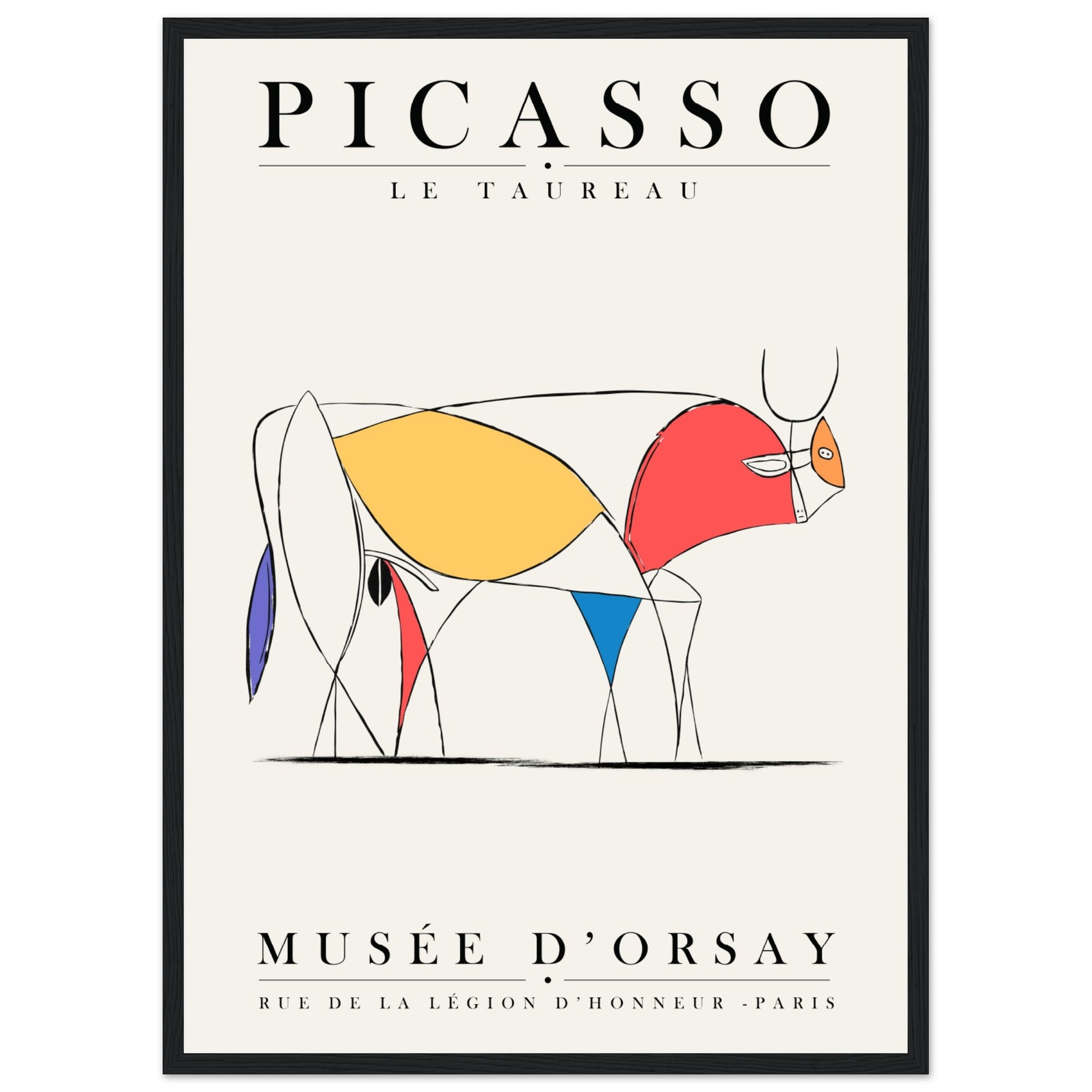 Pablo Picasso - Le Taureau - Aurora Designs