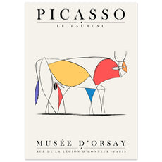 Pablo Picasso - Le Taureau - Aurora Designs