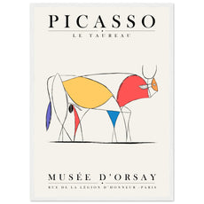 Pablo Picasso - Le Taureau - Aurora Designs