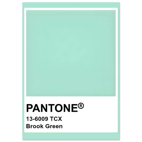 Pantone Brook Green - Aurora Designs