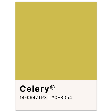 Pantone Celery - Aurora Designs