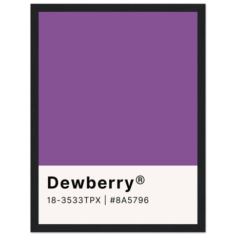 Pantone Dewberry - Aurora Designs