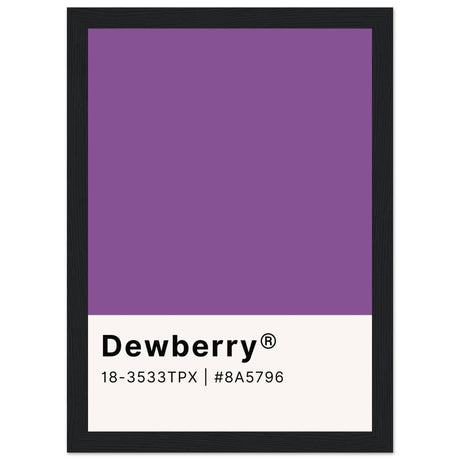 Pantone Dewberry - Aurora Designs