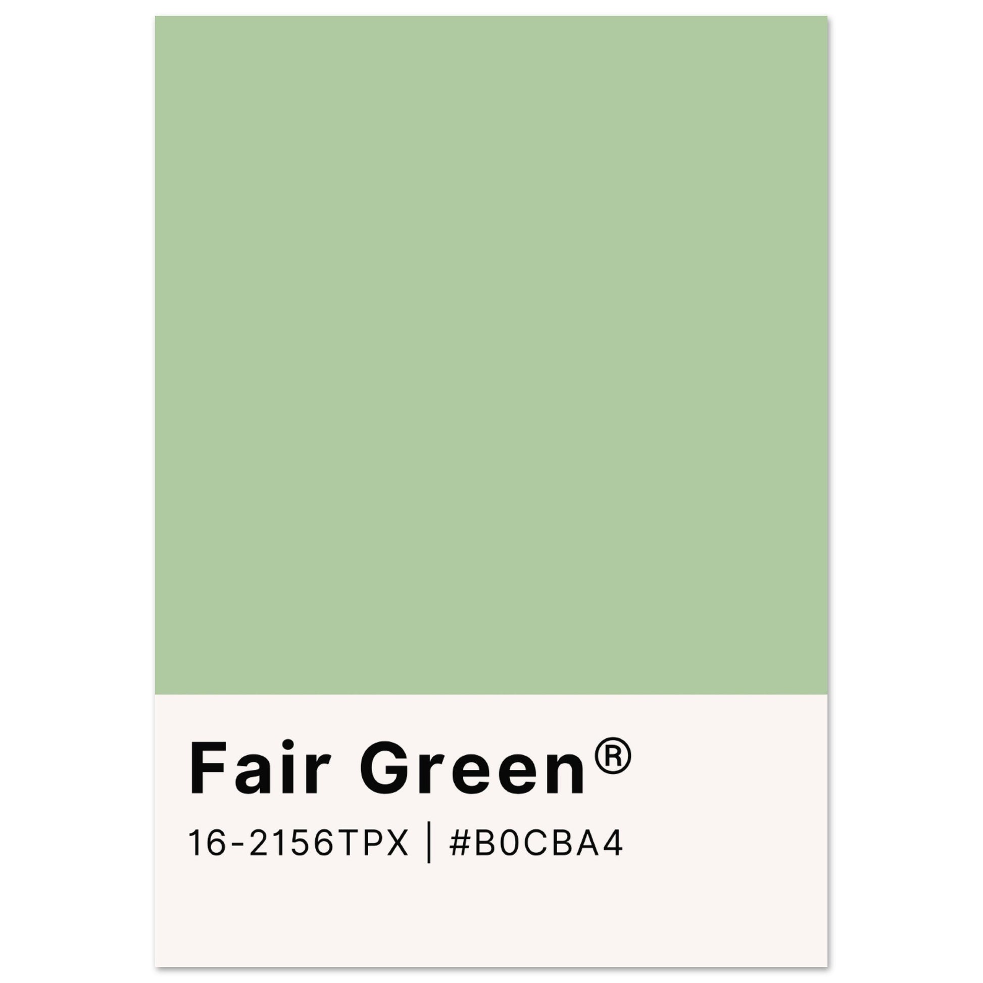 Pantone Fair Green - Aurora Designs