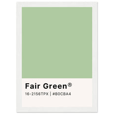 Pantone Fair Green - Aurora Designs