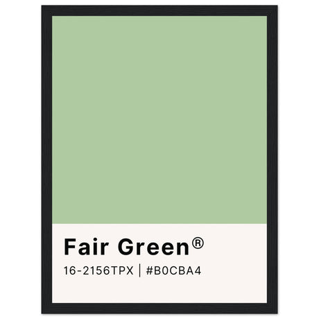 Pantone Fair Green - Aurora Designs