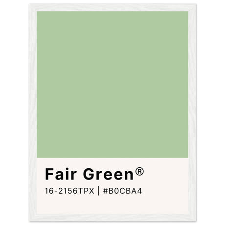 Pantone Fair Green - Aurora Designs