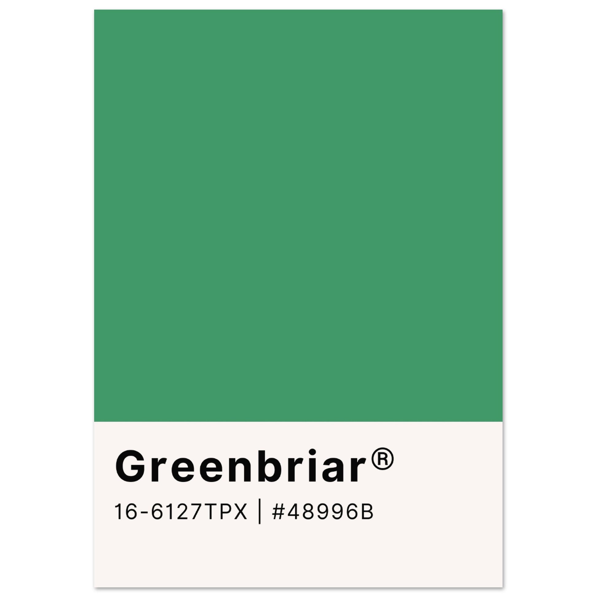 Pantone Greenbriar - Aurora Designs