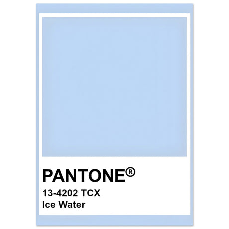 Pantone Ice Water - Aurora Designs