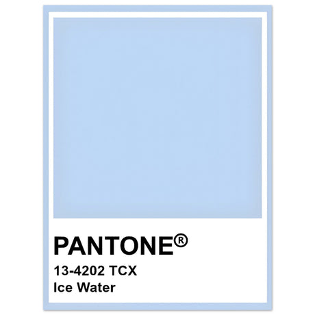 Pantone Ice Water - Aurora Designs