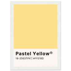 Pantone Pastel Yellow - Aurora Designs