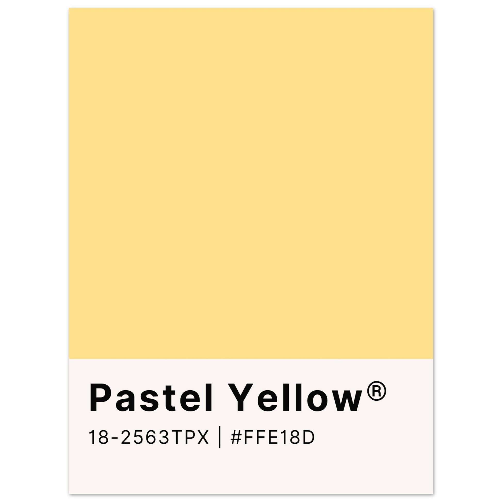 Pantone Pastel Yellow - Aurora Designs