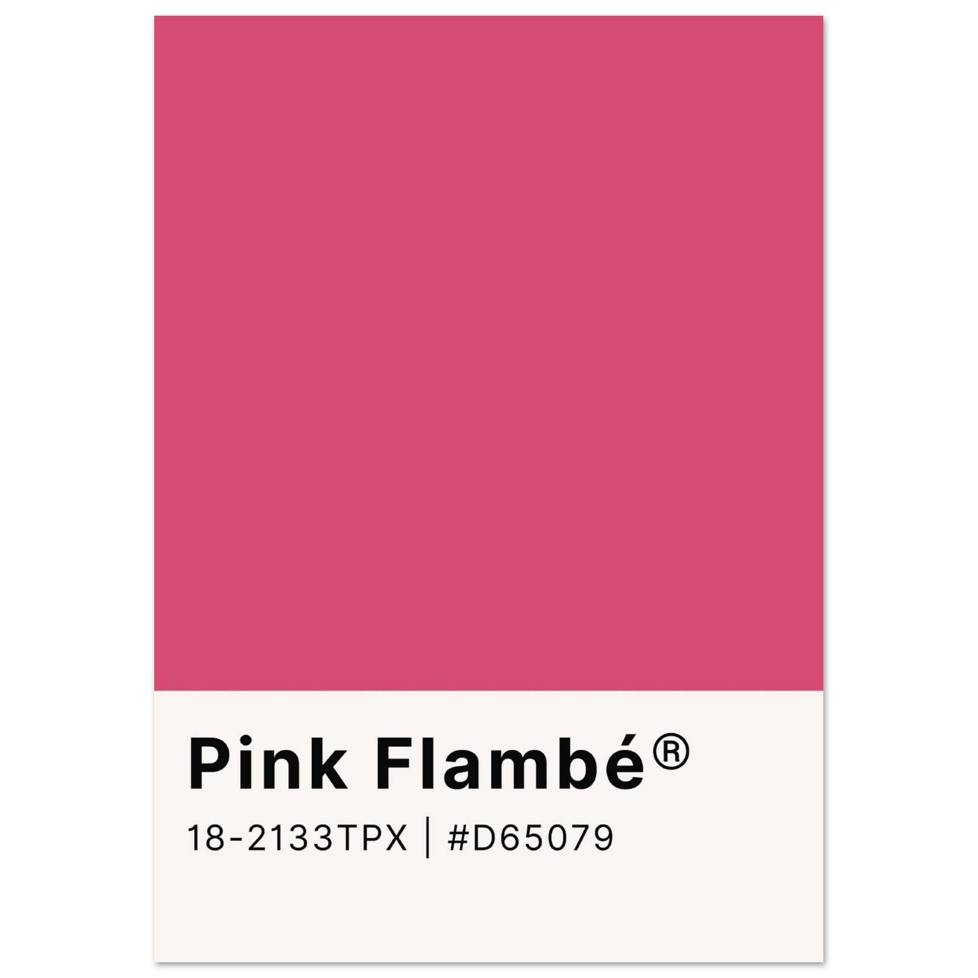 Pantone Pink Flambé - Aurora Designs